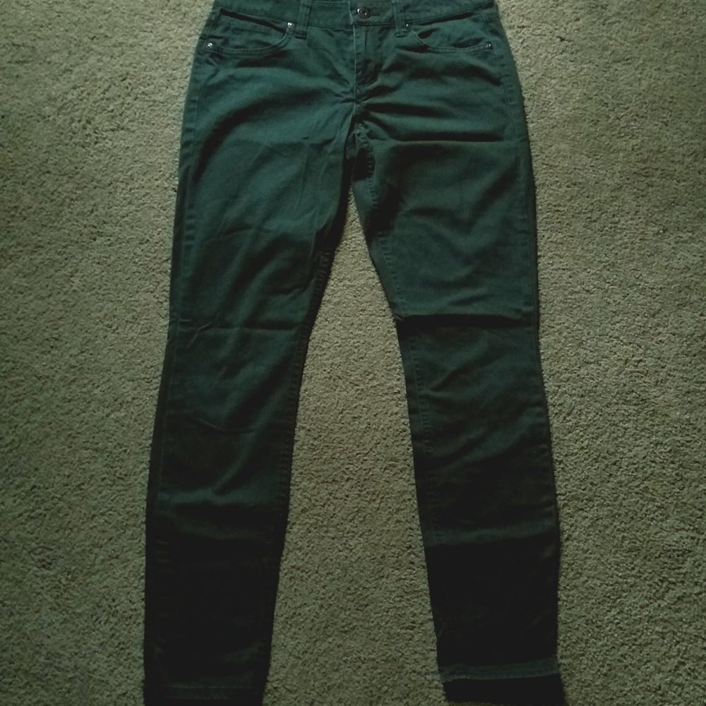 Dark Green Jeans